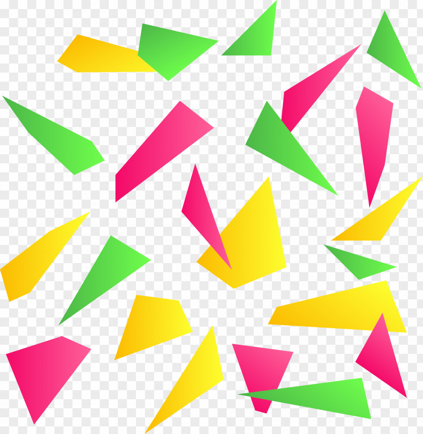 Large Triangle Design Clip Art Image PNG