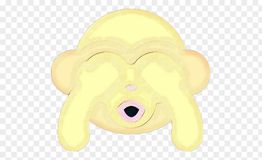 Smile Snout Yellow Cartoon Nose Clip Art PNG