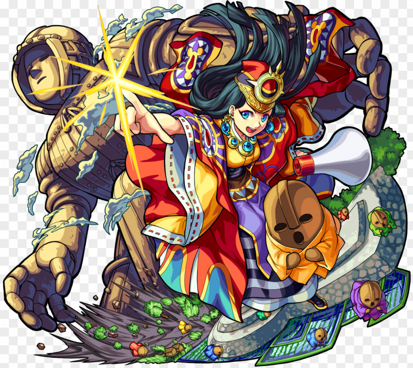 Badass Design Element Monster Strike Yamatai Video Games Character Queen Regnant PNG