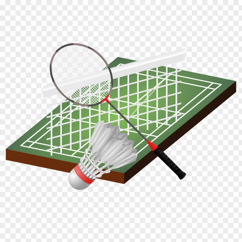 Badminton Badmintonracket Shuttlecock Euclidean Vector PNG