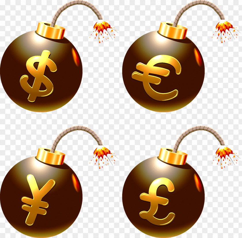 Bomb Coin Money Currency Symbol PNG