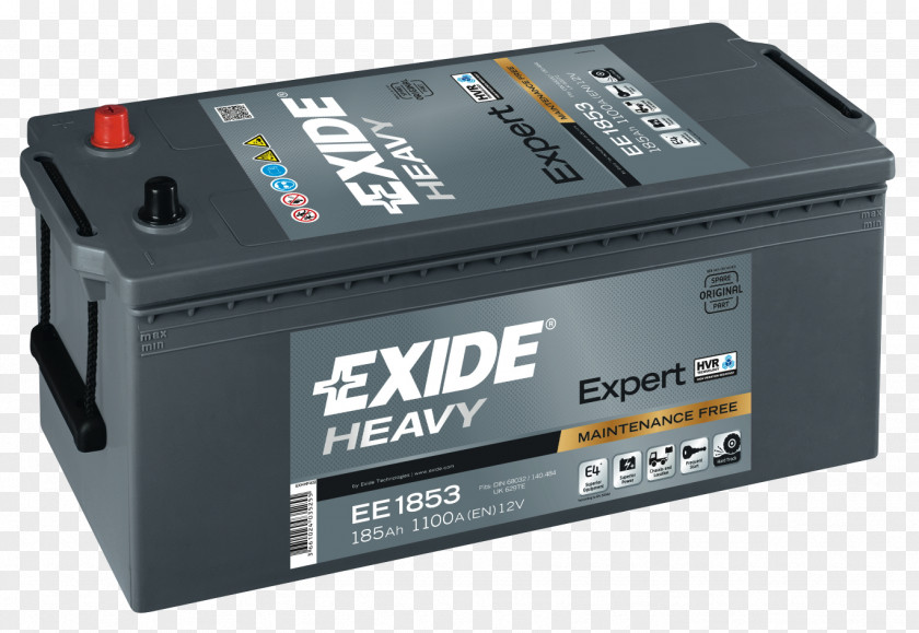 Car Automotive Battery Electric Exide Rechargeable PNG