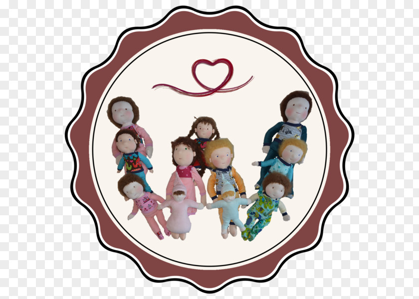 Doll Waldorf Education School Pattern PNG