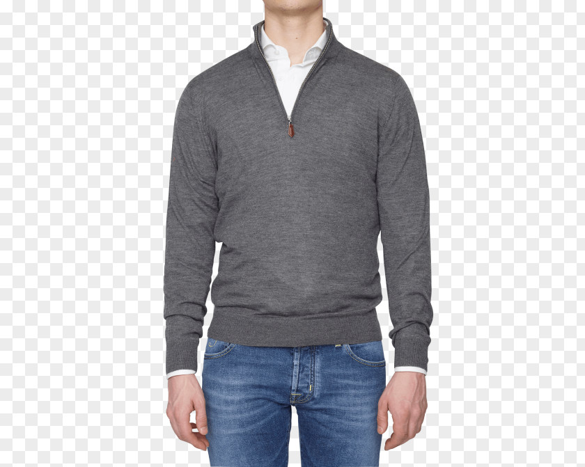 Half Zip Sweater Jacket T-shirt Sport Coat PNG