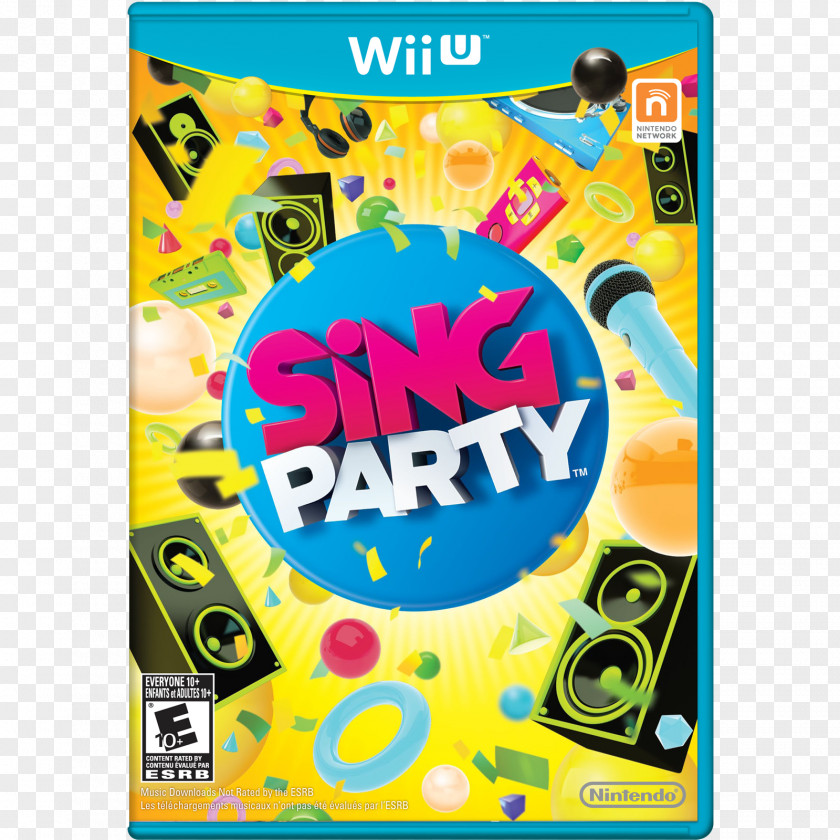 Microphone Sing Party Wii U GamePad PNG