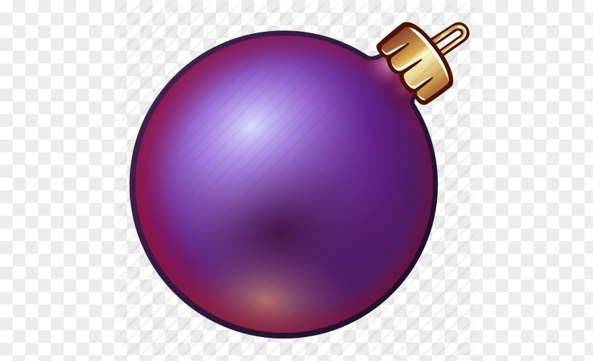 Transparent Icon Ornament Purple Christmas Clip Art PNG