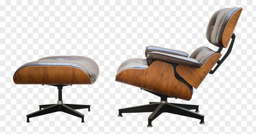 Chair Eames Lounge Charles And Ray Herman Miller Living Room PNG
