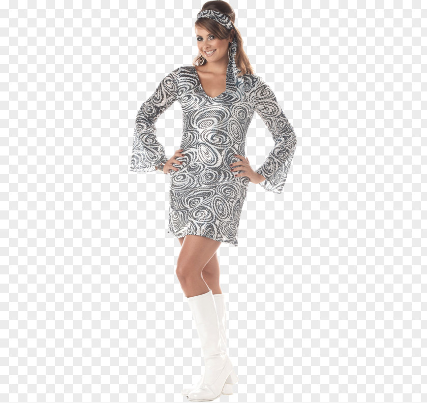 Dress 1970s Halloween Costume Disco PNG