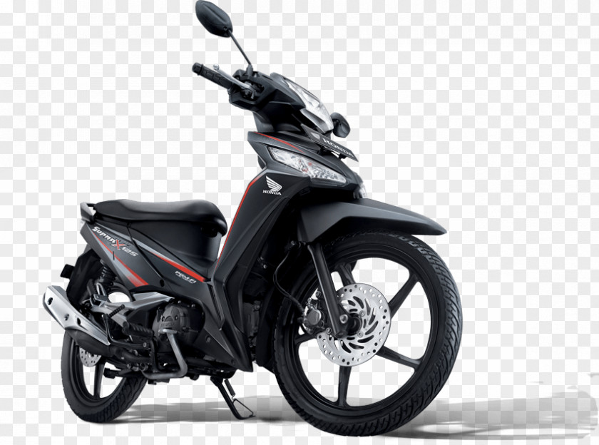 Honda Supra X 125 Fuel Injection Motorcycle PT Astra Motor PNG