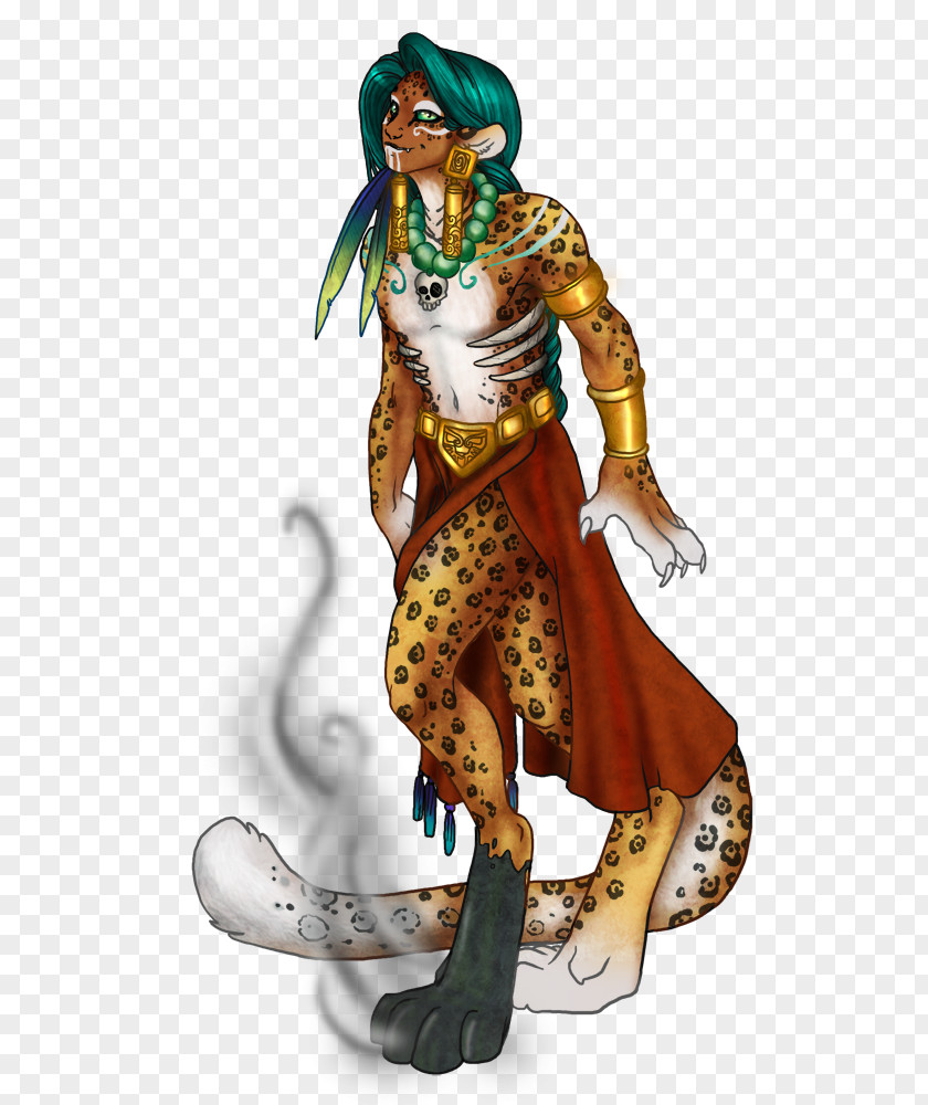 Jaguar God Tezcatlipoca DeviantArt Drawing Image PNG