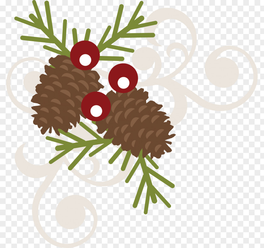 Pine Cone Christmas Ornament Conifer Clip Art PNG