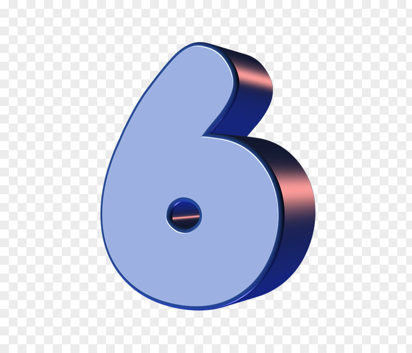 Six Number Numerical Digit 0 Symbol Concept PNG