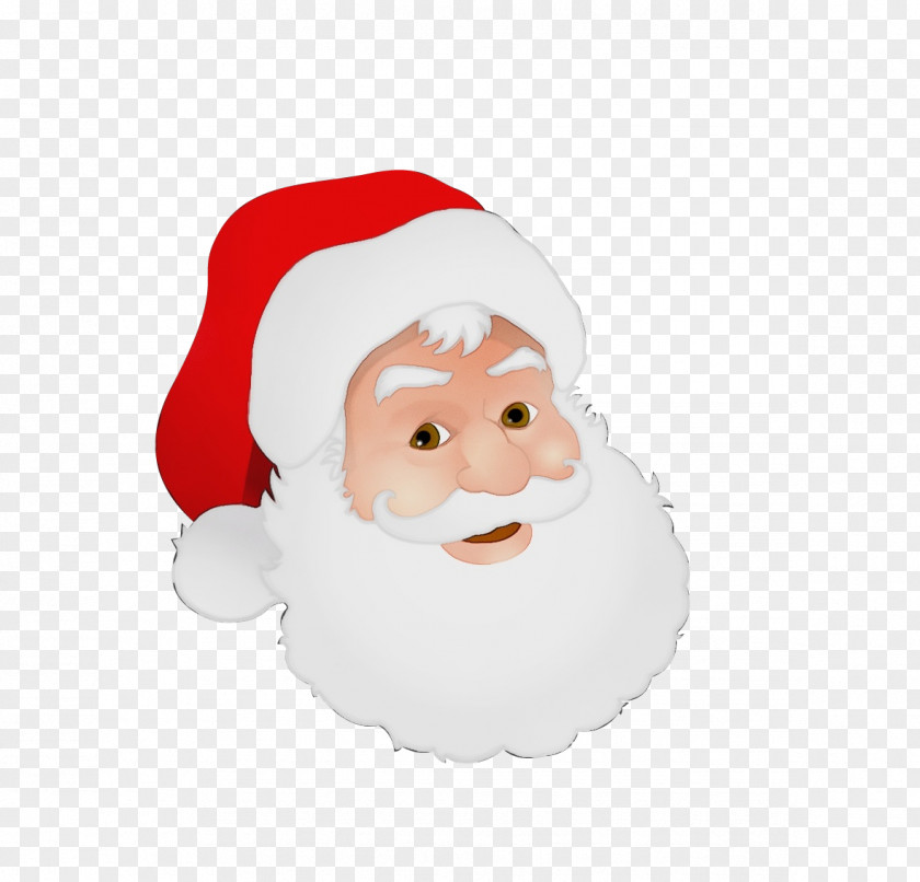 Smile Christmas Santa Claus PNG