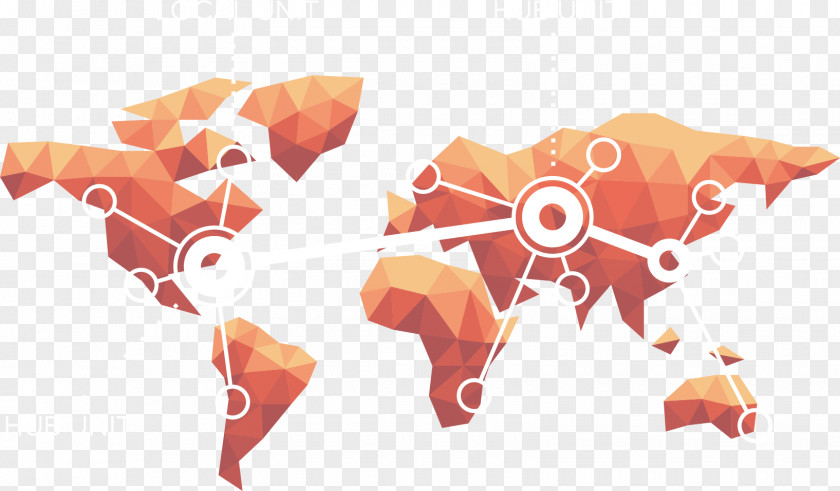 Vector Creative Element PPT Earth Globe World Map PNG