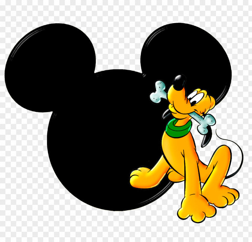 Mickey Head Cliparts Pluto Mouse Minnie Goofy Clip Art PNG