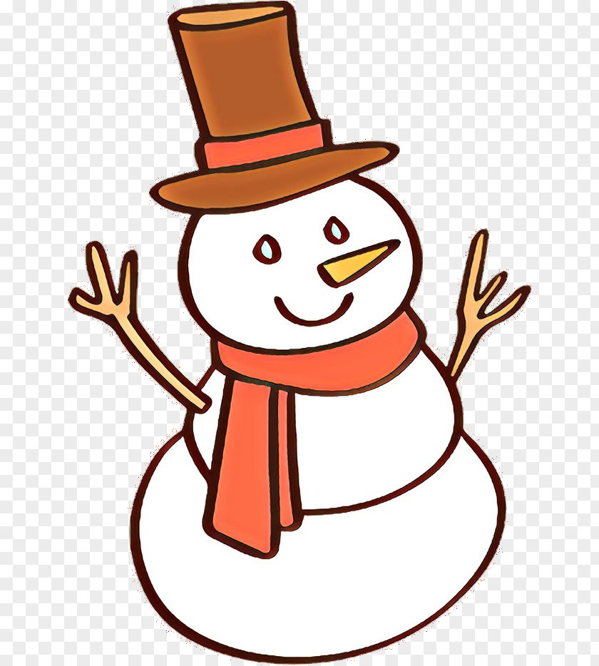 Smile Pleased Snowman PNG