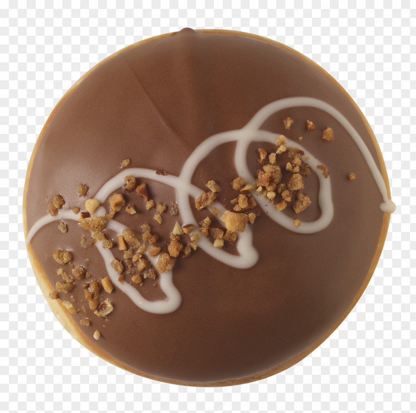 Chocolate Donuts Krispy Kreme Frosting & Icing Praline PNG
