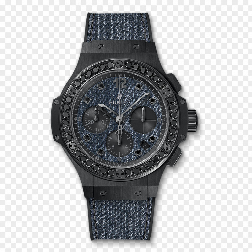 Diamond Watch Hublot Classic Fusion Chronograph PNG