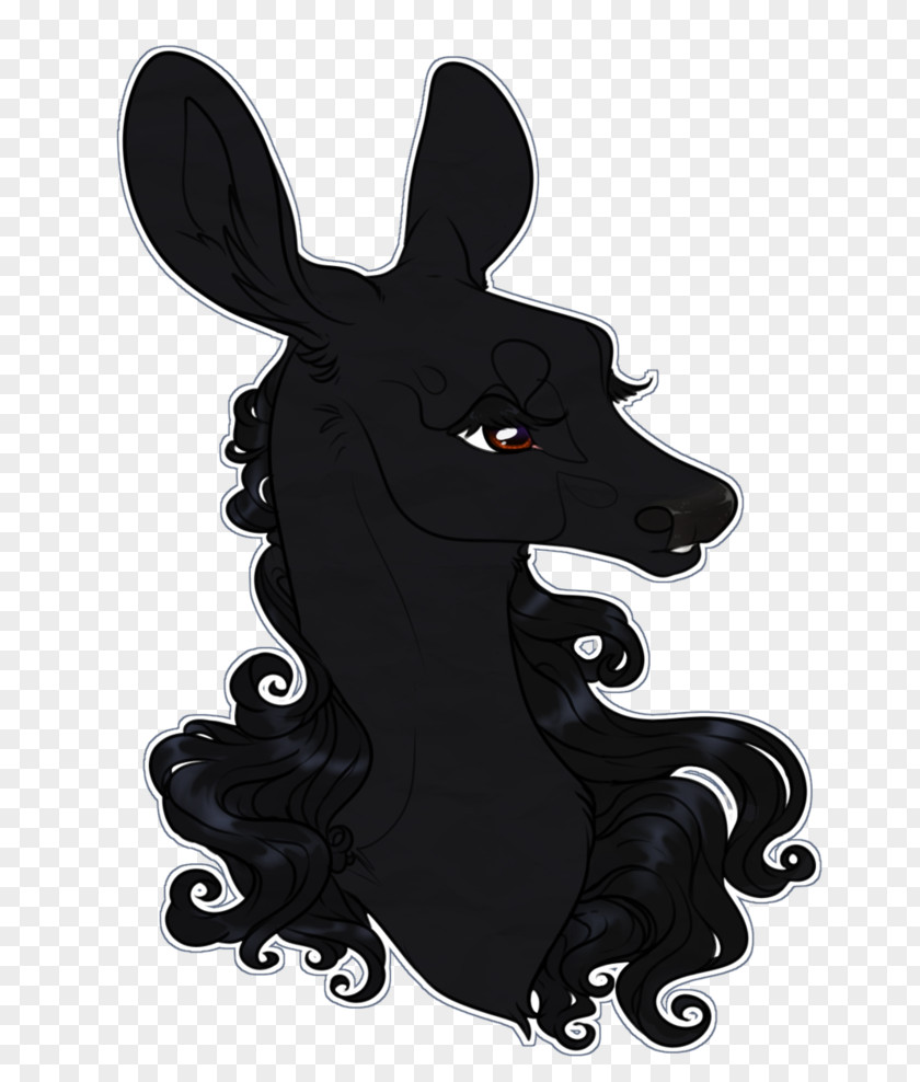 Dog Canidae Black Silhouette White PNG