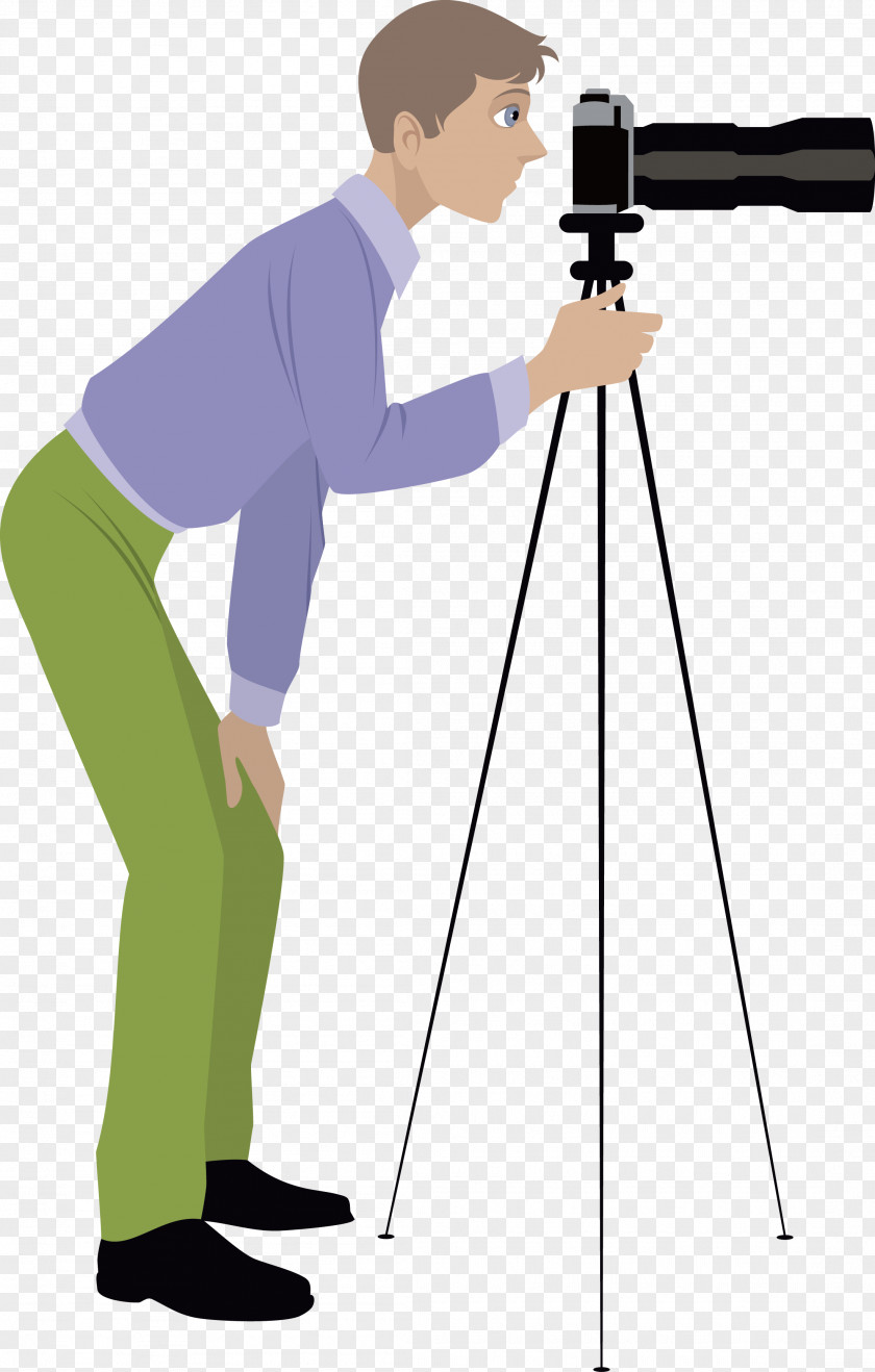Photographer Vector Photography Drawing PNG