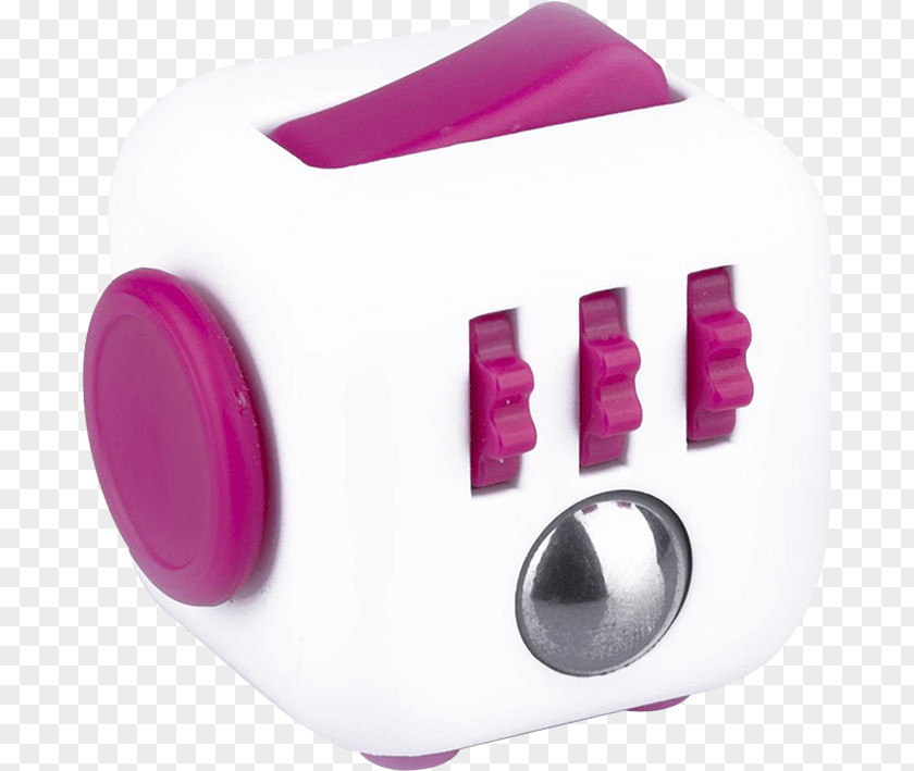 Fidget Cube Spinner Fidgeting Toy PNG