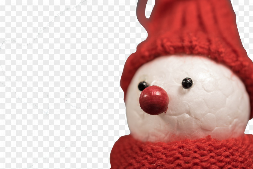 Lovely Snowman Santa Claus Christmas Gift PNG
