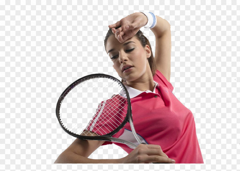 Tennis Player Sport Wristband PNG