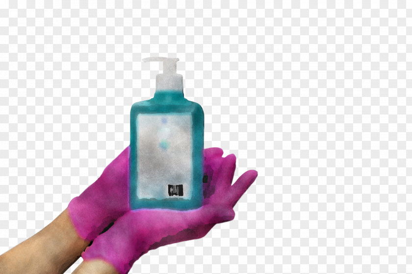 Bottle Liquid Plastic Water Purple PNG