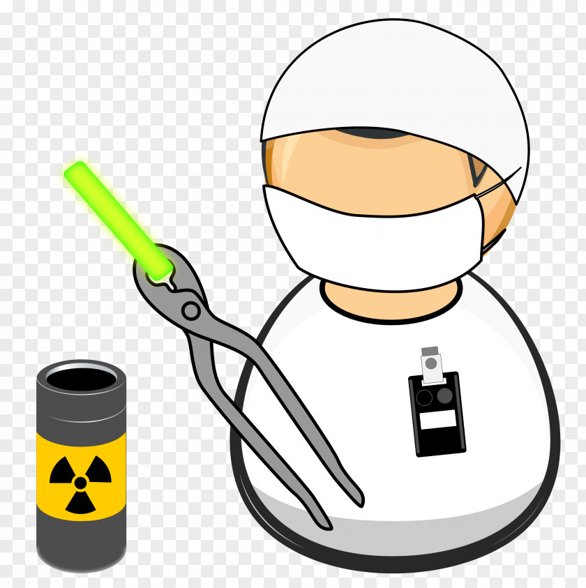 Industrial Worker Radioactive Decay Clip Art PNG