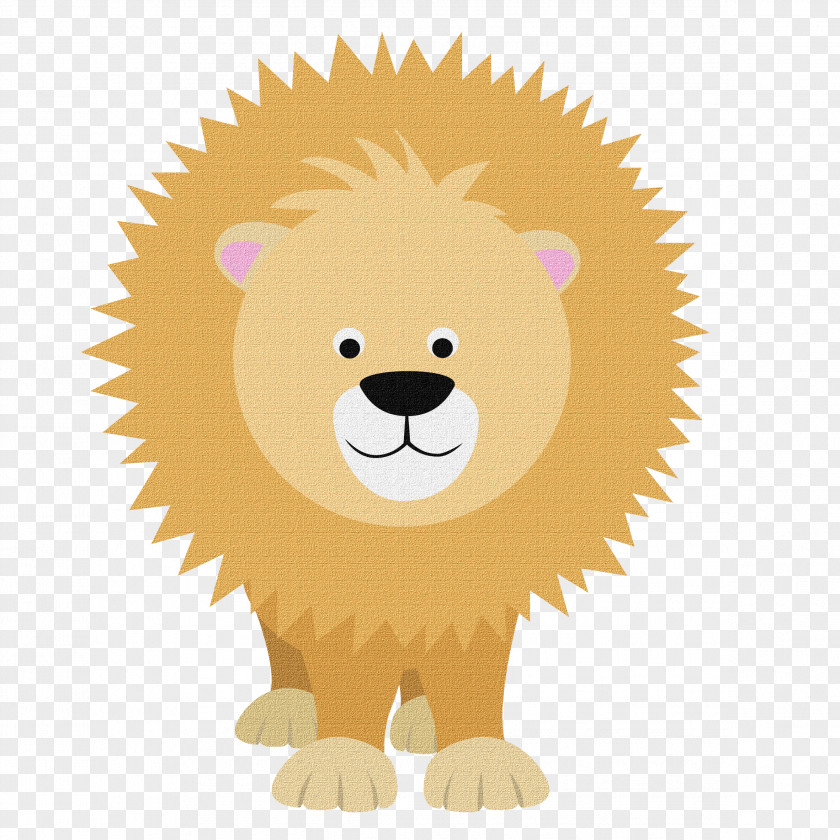 Lion Lionhead Cartoon Clip Art PNG