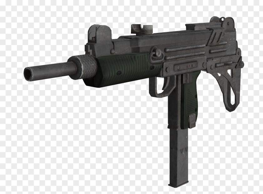 Machine Gun Uzi Firearm Call Of Duty: Black Ops II Weapon PNG