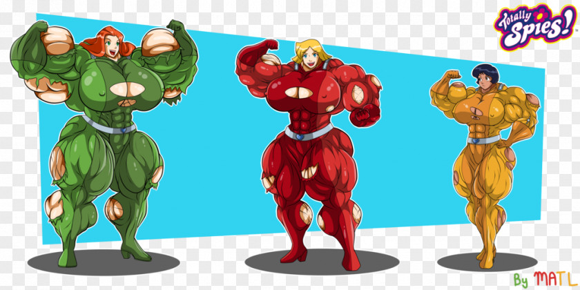 Muscle Woman DeviantArt Animation PNG