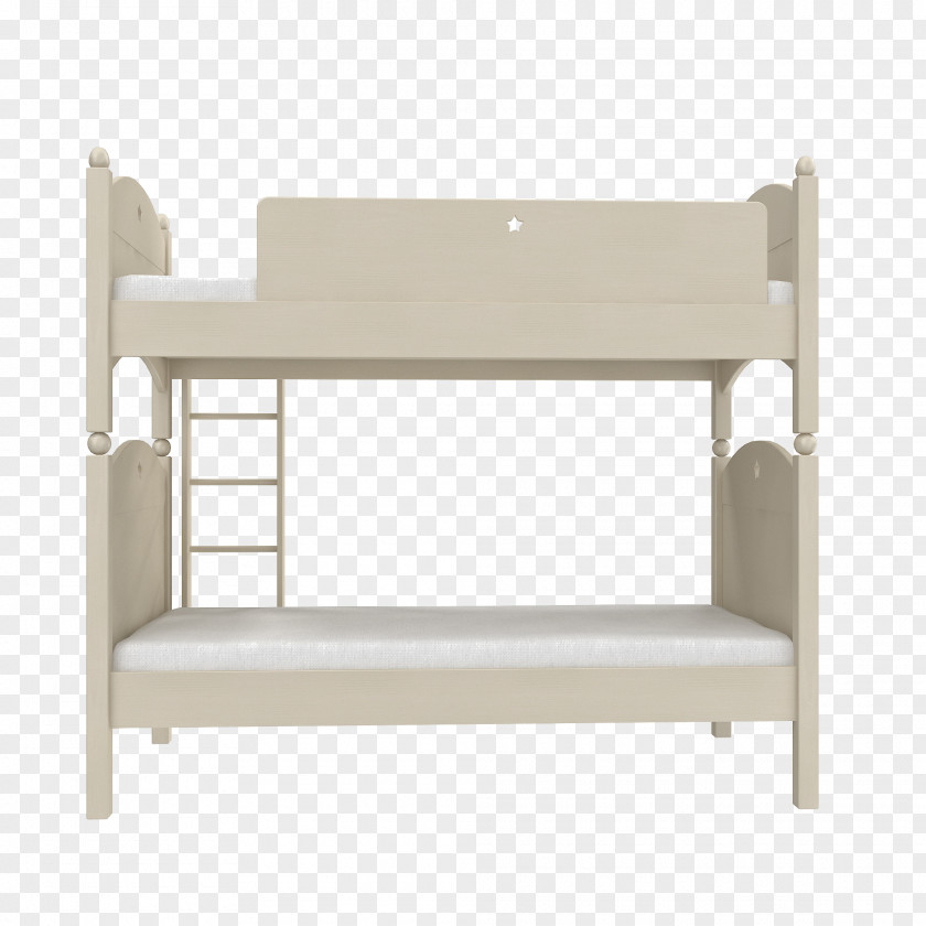 White Wooden Dormitory Bed Mattress PNG