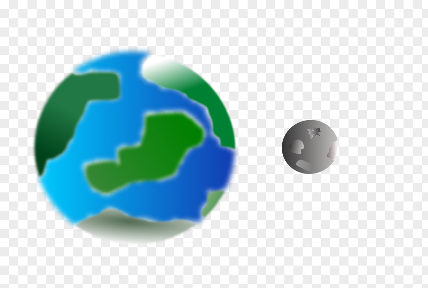 Earth Planet Moon Clip Art PNG