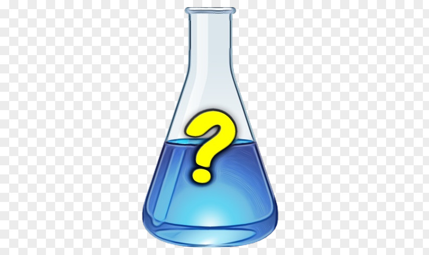 Glass Solution Chemistry Cartoon PNG