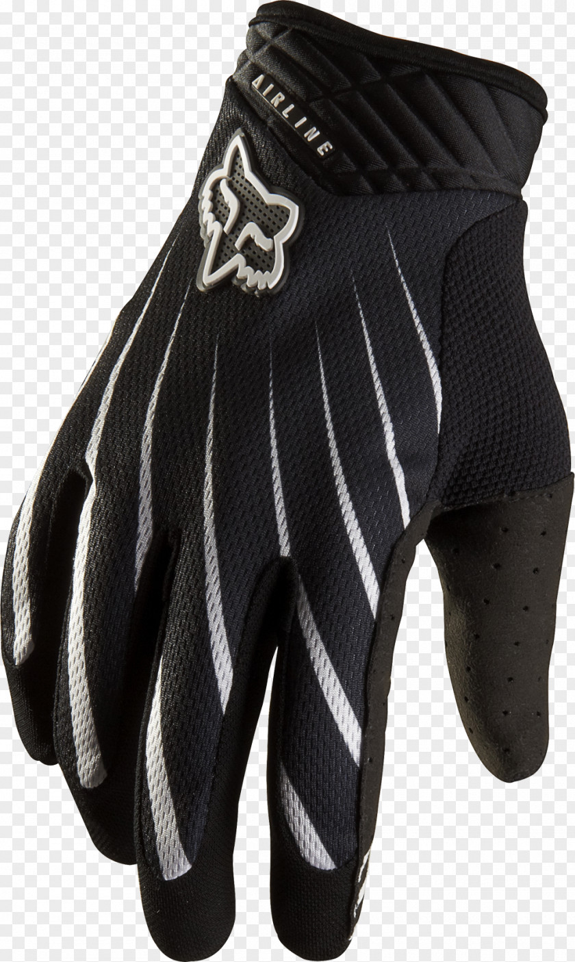 Lacrosse Glove Airline Fox Air Black PNG