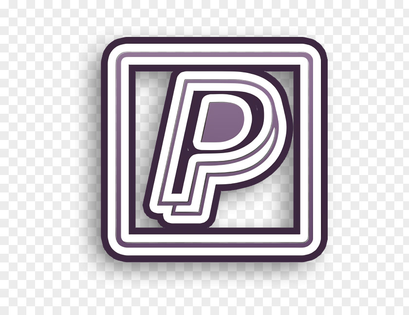 Maze Blackandwhite Paypal Logo PNG