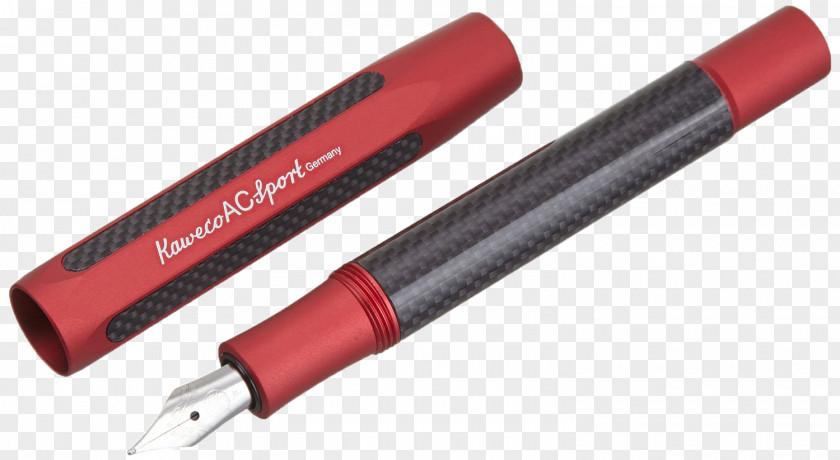 Red Pen Fountain Ballpoint Office Supplies Pencil PNG