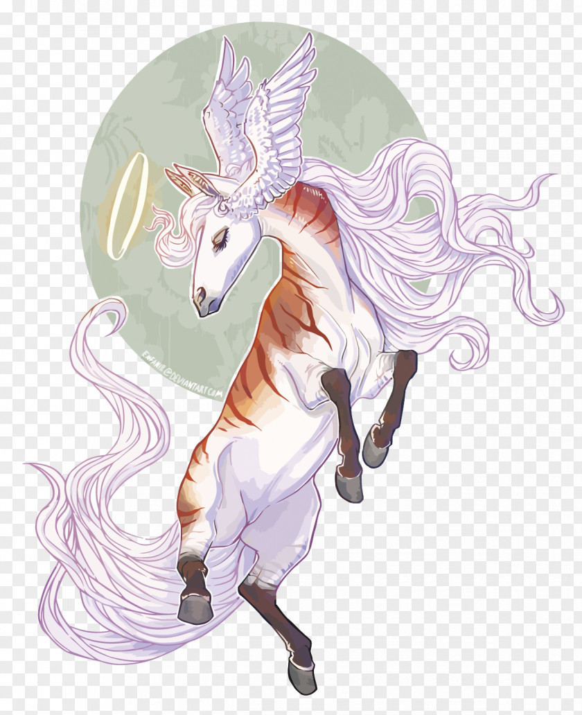 Vector Pegasus Illustration PNG