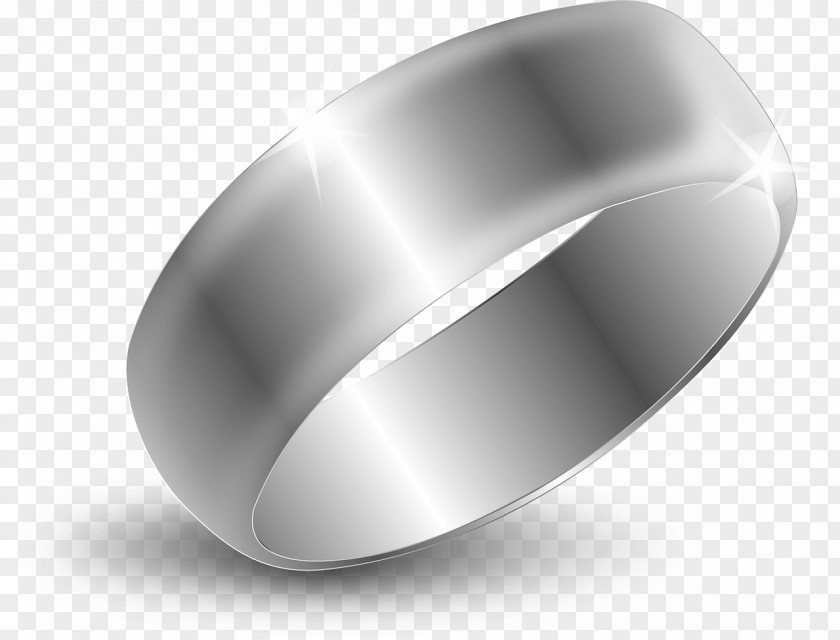 Silver Rings Wedding Ring Jewellery Clip Art PNG