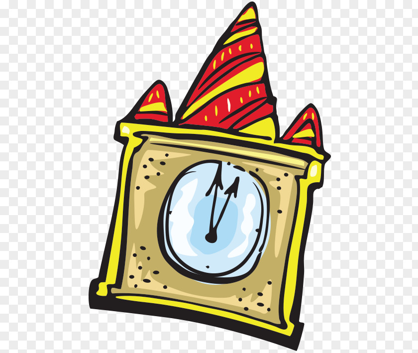Vector Cartoon Watches Gift Clock PNG