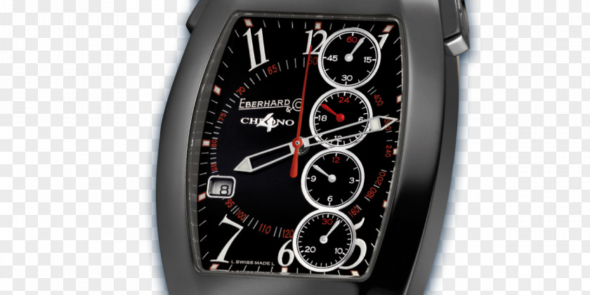 Watch Eberhard & Co. Strap Chronograph Steel PNG