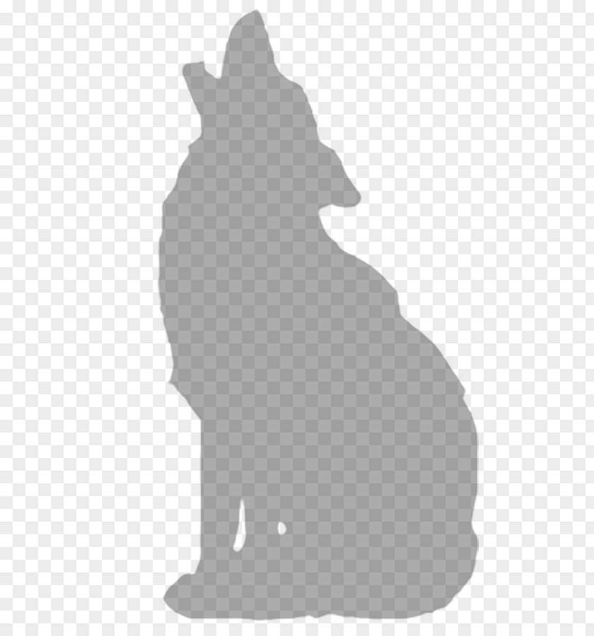 Wolf Coyote Animal Silhouettes Clip Art PNG