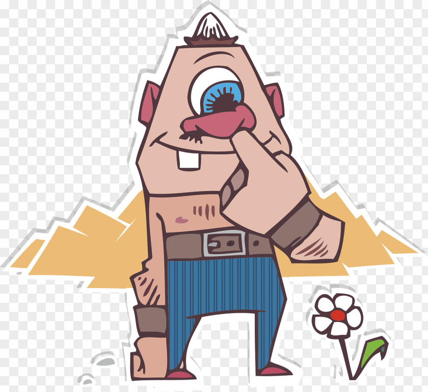 Cute Cyclops Cliparts Cartoon Clip Art PNG