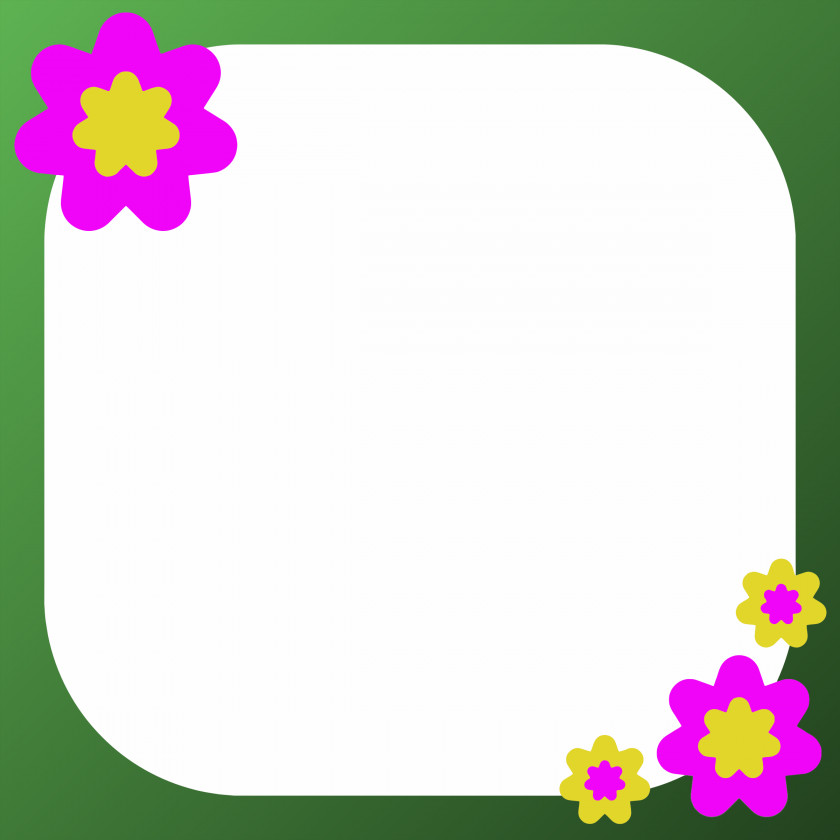 Flower Cliparts Frame Picture Clip Art PNG