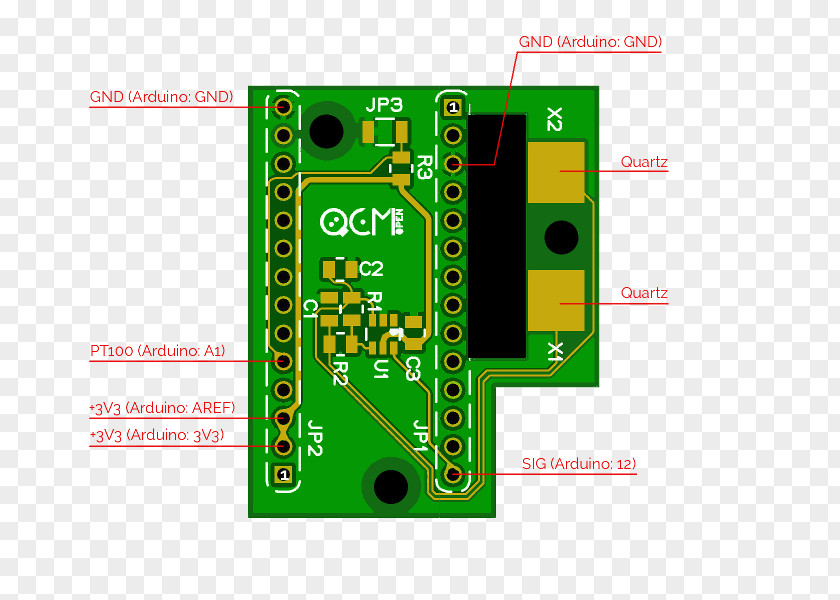 Microcontroller Electronics Electrical Network Quartz Crystal Microbalance PNG