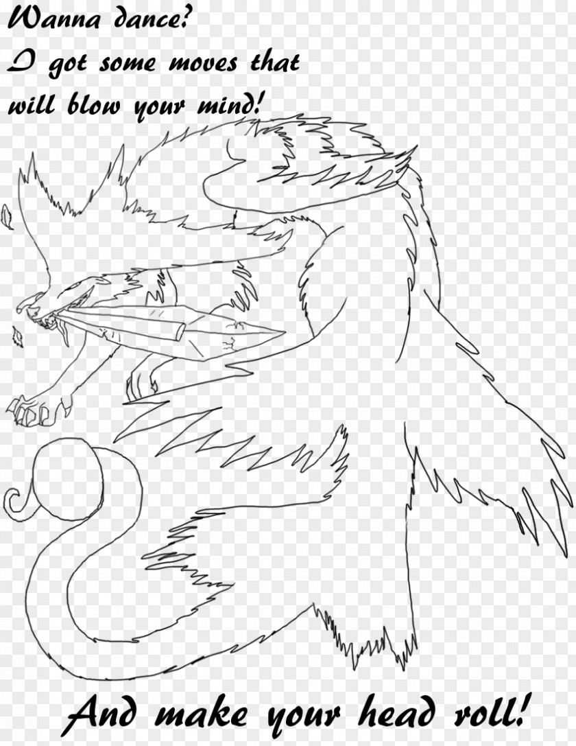 Mind Blowing Line Art Drawing /m/02csf Mammal PNG