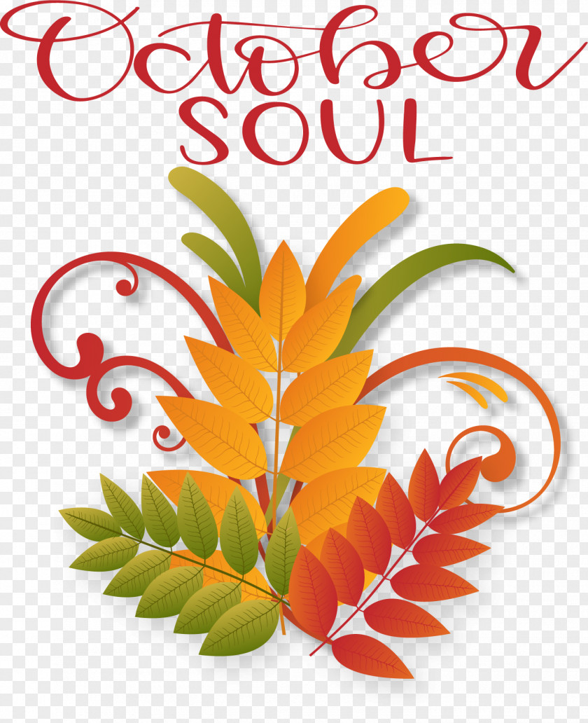 October Soul Autumn PNG