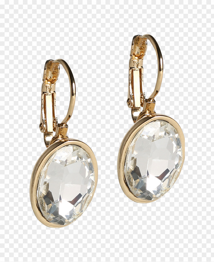 Silver Earring Body Jewellery PNG