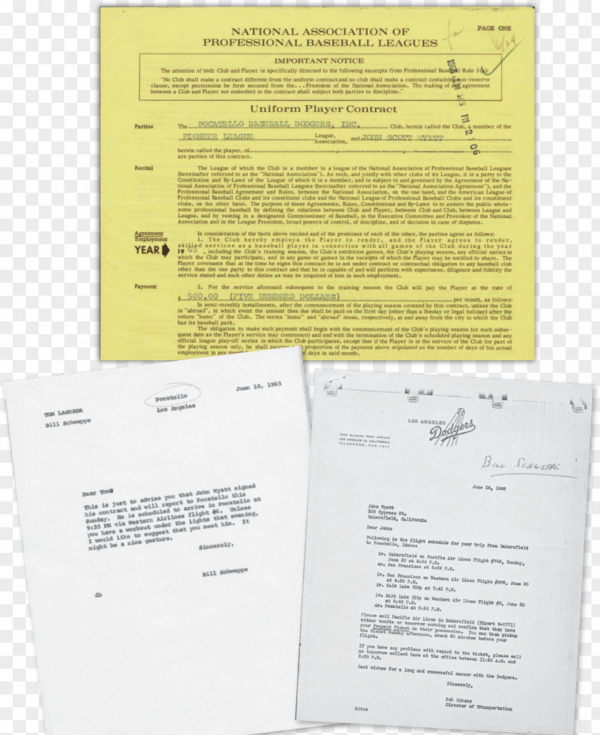 Steve Garvey Document Brand PNG